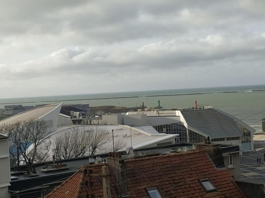 Face Nausicaa Et Plage Vue Panoramique Boulogne-sur-Mer Extérieur photo